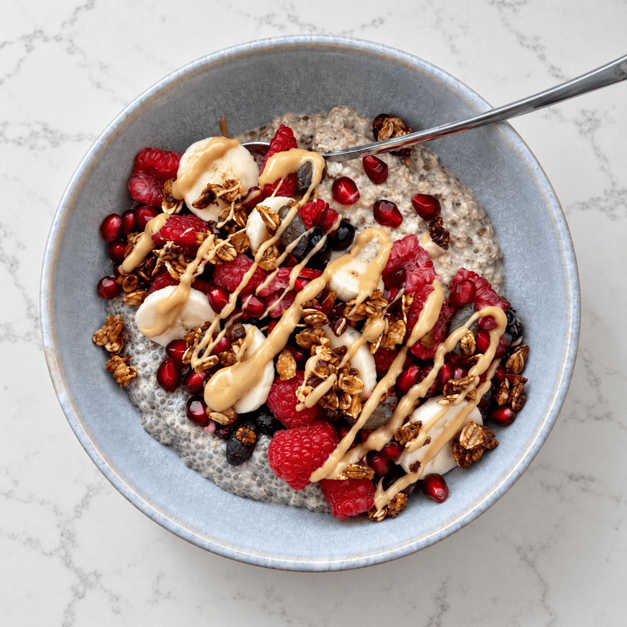 Berry & Banana Chia Bowl