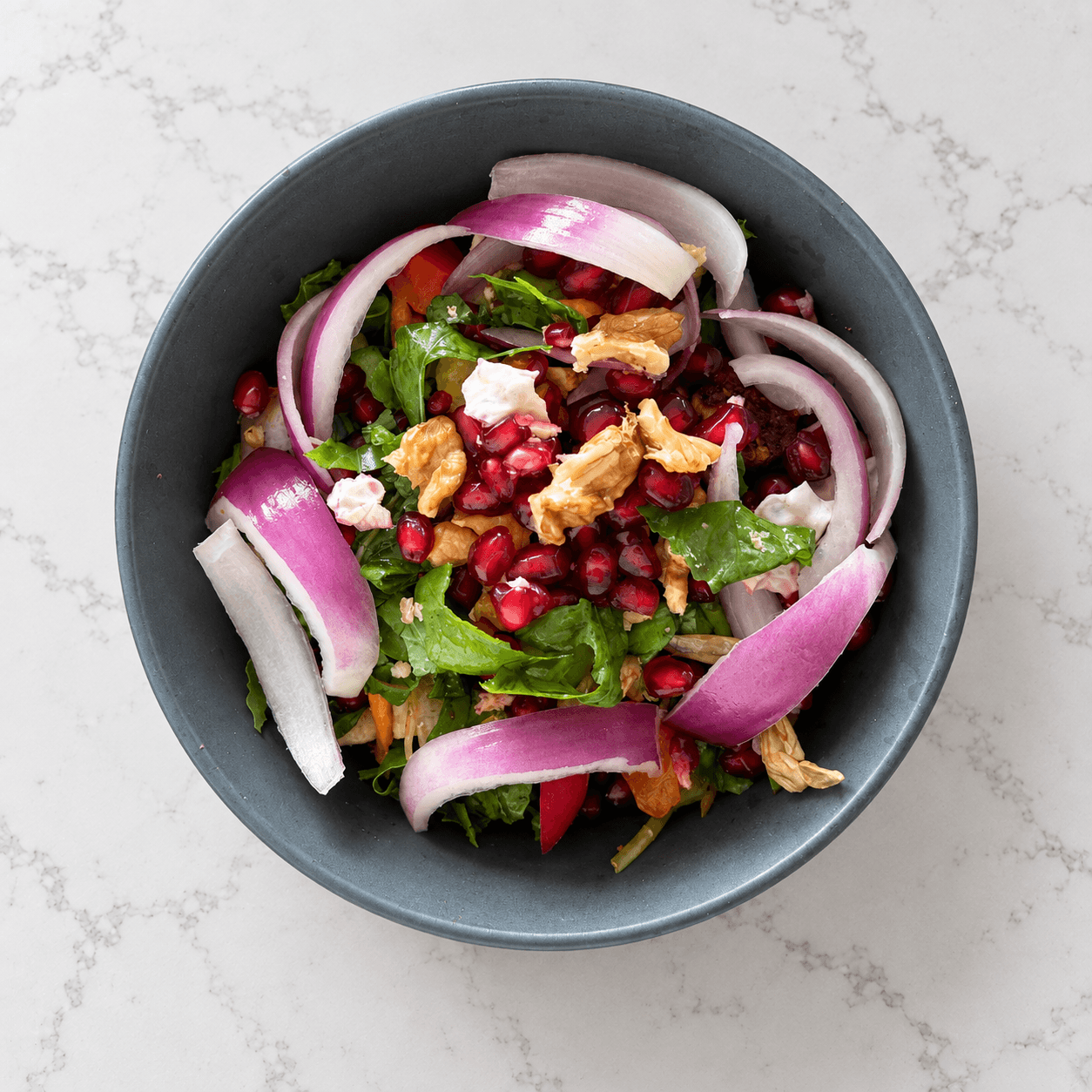 Chicken, Pomegranate & Walnut Salad